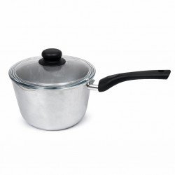 Ceaun Aluminiu 5l cu Capac de Sticla si Maner 