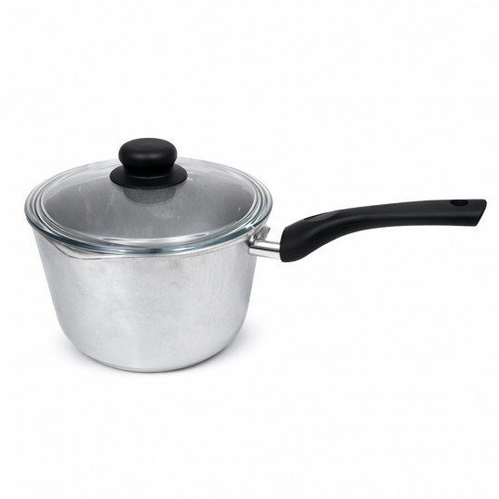 Ceaun Aluminiu 5l cu Capac de Sticla si Maner