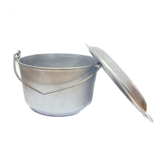 Ceaun Aluminiu Belarus 15l cu Capac Tigaie