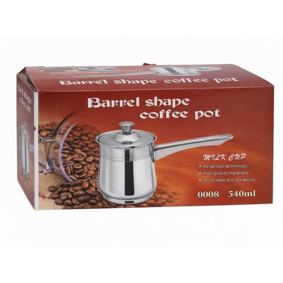 Ibric Conic 540ml Inox Alimentar cu Capac