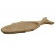 Platou Pentru Servit din Lemn in Forma de Peste
